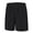 Black, variant on YunPes Boys Athletic Shorts Kids Basketball Shorts Mesh Breathable Short Pants for 3‐13 Years Girls Quick Dry Elastic Sports Pants