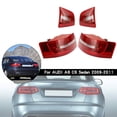 thumbnail image 4 of 4pcs Inner+Outer Trunk LED Tail Light Lamp For AUDI A6 C6 Sedan 2009-2011, 4 of 5