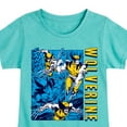 thumbnail image 3 of Marvel Wolverine - Comic Book Panels - Toddler and Youth Girls Fitted Short Sleeve Graphic T-Shirt, 3 of 5