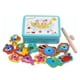 thumbnail image 3 of Magnetic Fishing Game, Baby Fishing Toy Lightweight Smoothly Appearance Wood Interesting  For Ability Development ANGGREK Baby Fishing Toy, 3 of 8