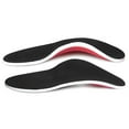 thumbnail image 1 of 1 Paire Semelles Orthotiques Pied Plat Haut Talon Soutien Pieds Inserts Pad R6F8, 1 of 6