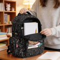 thumbnail image 5 of DISNIMO School Backpack for Kids 17 Inch Capybara Printed Lightweight Bookbag Large Capacity Backpack with Adjustable Strap & Multiple Pockets for Elementary School Students, 5 of 7