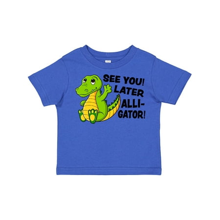 

Inktastic See You Later Alligator Gift Toddler Boy or Toddler Girl T-Shirt