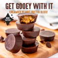 thumbnail image 2 of Lakanto Dark Chocolate Peanut Butter Cups, Vegan, Keto Friendly, 6 Cups, Pack of 2, 2 of 11