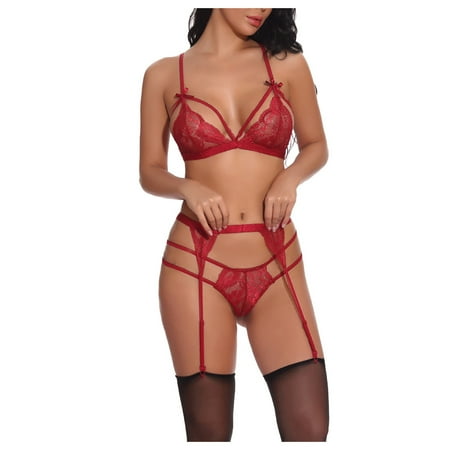 

Bra Appeal Appeal V Collar Lace Women Underwear Suspender Suit Womens Valentine s Robe Lace Vintage Silk Lingerie