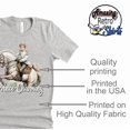 thumbnail image 4 of Victorian Cinderella Shirt, Magic Kingdom Castle Shirt Graphic Design Tee Tops Short Sleeve (Grey-X Large), 4 of 5