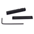 thumbnail image 3 of Piezas de Guitarra Acústica de 5 Cuerdas Yuyangstore Tuerca de Ranurado Parte Inferior Plana y Puente, 3 of 8