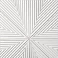 thumbnail image 4 of CosmoLiving by Cosmopolitan White Wooden Carved Radial Geometric Wall Decor, 4 of 7