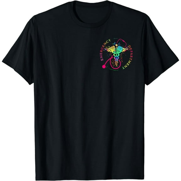Emergency Department Shirt 2 Sided Emergency Room Healthcare T-Shirt