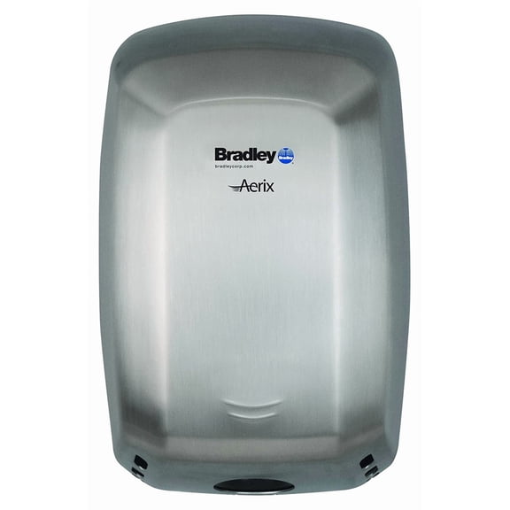 Bradley 2901-287300 - Aerix Surface Mounted Automatic Hand Dryer - Steel White Epoxy