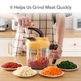 thumbnail image 3 of Salad  Chopper, Large Capacity Corrosion Resistance Veggie Chopper Mixer  For Kitchen, 3 of 8