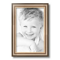 ArtToFrames 9" x 14" Anique Silver Picture Frame, 9x14 inch Silver Wood Poster Frame (WOM-4964)