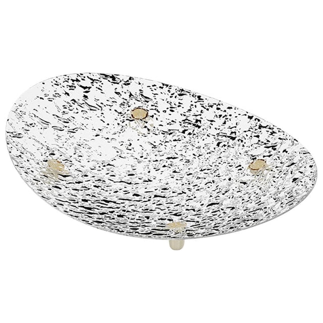 Fruit Glacier Pattern Fruit Coffee Table Dry Fruit Snack Display Tray
