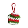 thumbnail image 2 of KOYPTL Crochet Christmas Tree Decorations for Home Decor Handmade Fabric Snowflakes Santa Sweater Tree Stocking Christmas Pendant,Christmas Hanging Ornament for Xmas Tree Holiday Decor Xmas Gifts, 2 of 6