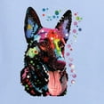 thumbnail image 5 of Wild Bobby Dean Russo German Shepherd Dog Lover Women Graphic Tee, Light Blue, X-Large, 5 of 5