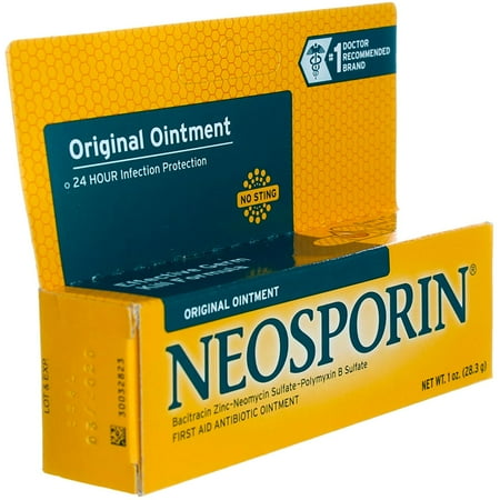 Neosporin Original First Aid Antibiotic Ointment 1 oz (Pack of 6)