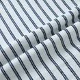 thumbnail image 4 of Unique Bargains 4 Pcs Classical Striped Throw Pillow Cover Navy Blue 16" x 16"/20" x 20", 4 of 7