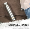 thumbnail image 7 of Life's Easy 20 oz. Stainless Steel Water Bottle, Keep liquids hot or cold, Double Wall Vacuum Insulated Water Bottle , BPA Free, Leak Proof, Spill Proof and Sweat Free (Silver), 7 of 7