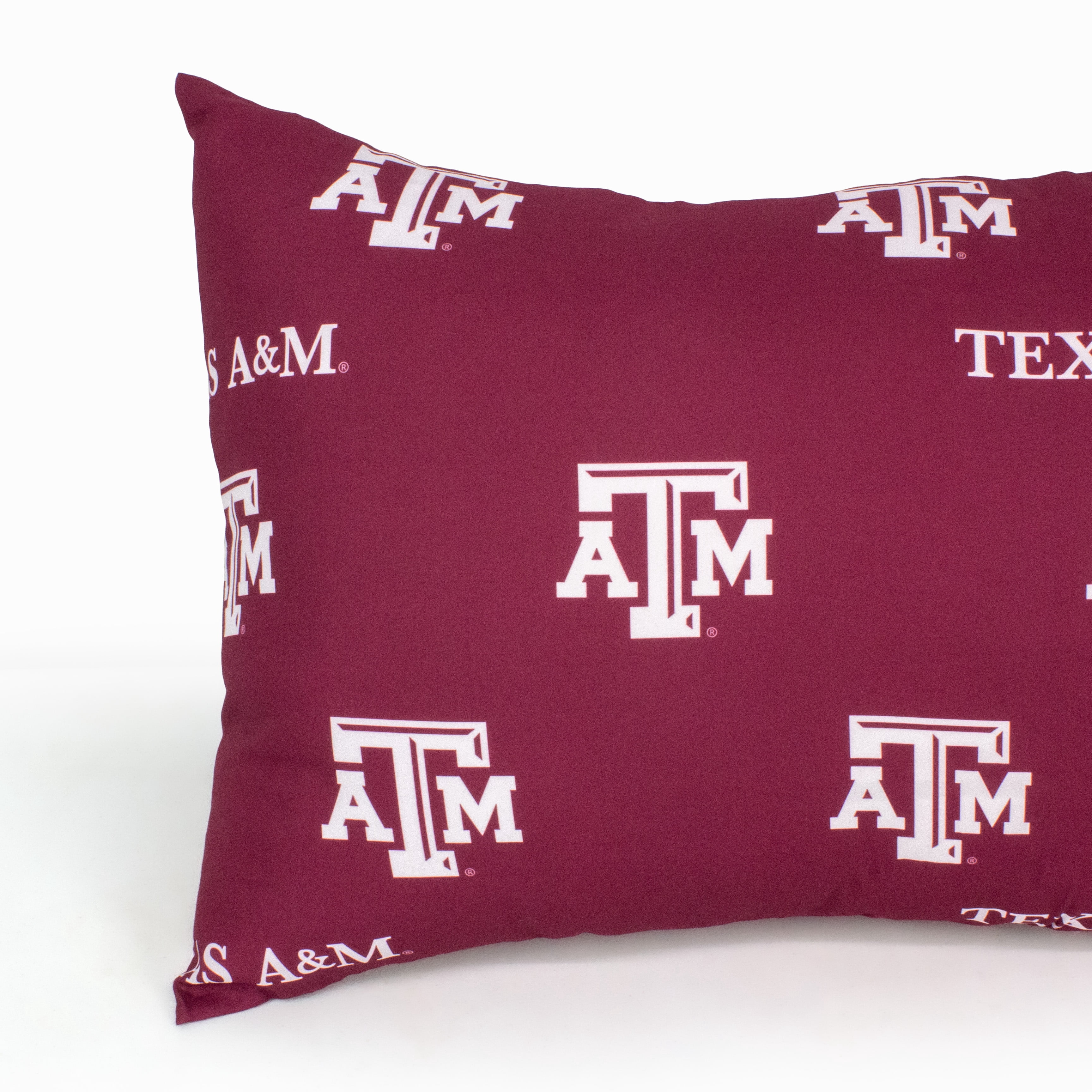 Texas A&M Aggies Pillowcase Pair, Standard, 20" x 30" (2 Standard Pillowcases)