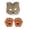 Brown-2Pcs, variant on Faux Fur Cat Fox Teeth Mask Tail and Paw Set,Halloween Anime Wolf Furry Suit Plush Therian Accessories