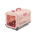 thumbnail image 2 of Foldable Large Soft Sided Pet Carrier for Travel and Airline, Portable Dog Cat Crate with Car Safety Strap Loops, Airline Approved Kennel with Carry Handles for Easy Transport, 2 of 5