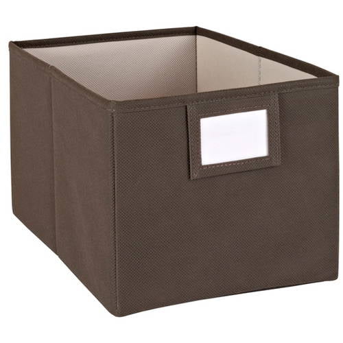 ClosetMaid Decorative Fabric Bin, Brown