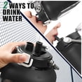 thumbnail image 3 of Botella de agua WINSA de vidrio de 3 L con tapa con sorbete y funda de silicona, 3 of 7