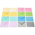 thumbnail image 2 of Single Panel Blank Cards Bulk with Envelopes, Pastel Colors (100-Count), 2 of 11