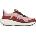 thumbnail image 2 of Vionic Walk Max Women's Lace Up Sneaker Crystal Rose/Syrah 12W, 2 of 6