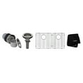 thumbnail image 5 of Kraus 33 Inch Rectangular Undermount 60/40 Double Stainless Steel Kitchen Sink, 5 of 5