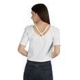 thumbnail image 5 of Inkmeso Regular Street Style Crop Top Scoop Neck Tee For Womens Cotton Tshirt, 5 of 7