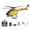 Yellow / 1 Battery, variant on RC ERA C180 BO-105 RC Helicopter, 6-Axis Gyro 6CH Brushless Motor Optical Flow, Altitude Hovering, One-Key Takeoff Inverted Flight RTF for Beginner Adults( Camouflage / 1 Battery )