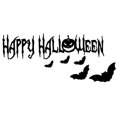 thumbnail image 1 of Pegatina de pared de Halloween, calcomanía de arte 3D con letras de murciélago de calabaza para ventana, decoración de pared, bricolaje para habitación, 1 of 3
