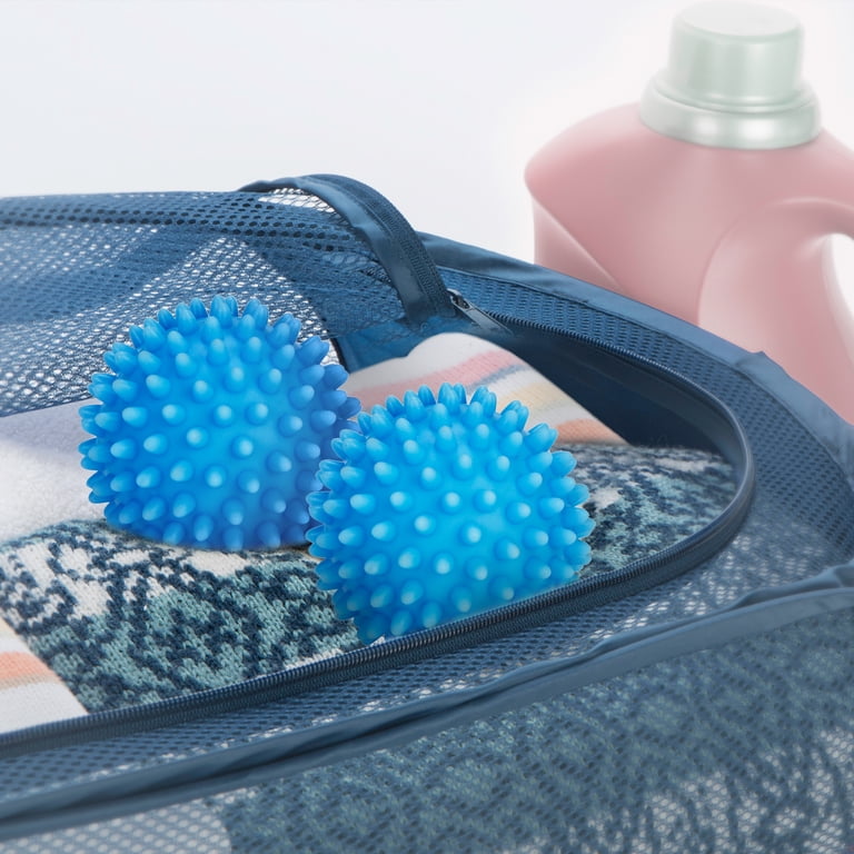 YangJinLian Reusable Laundry Dryer Balls, Plastic Anti-Static Fabric