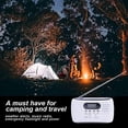 thumbnail image 2 of D323 Solar Hand-cranked Radio Portable Multi-function Card Screen Display Led Flashlight Radio For Outdoor Emergency, 2 of 5