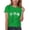 Green(2), variant on Short Sleev Shirts for Kids St Patrick's Day Round Neck Tees Summer Boys Girls Shamrock Graphic Printed Tops