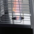 Outdoor Patio Heater, Pyramid Standing Gas LP Propane Heater With