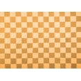 thumbnail image 1 of Ahgly Company Indoor Rectangle Checkered Orange Modern Area Rugs, 7' x 10', 1 of 1