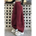 thumbnail image 5 of XIMIN Girls Wide Leg Baggy Sweatpants Dance Streetwears Loose Fit Athletic Pants Casual Elastic Waisted Lightweight Casual Fashion Active Trousers, 5 of 5