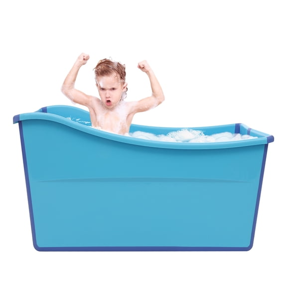 TFCFL Large Foldable Bathtub Bathing Bucket Home Spa Bath Tub Portable Shower Soaking Bucket
