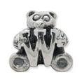 thumbnail image 2 of Fancy Bead White Sterling Silver Kids Bead Line 7.27 mm, 2 of 3