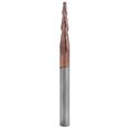 thumbnail image 2 of Tapered Ball Nose End Mill Eujgoov Cone End Mills Bronzed Tungsten Steel Router Bits For CNC Machine Engraving, 2 of 8