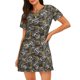 thumbnail image 1 of Fotbe Hockey1 Bata de Dormir para Mujer con Estampado, Camisón de Algodón de Manga Corta, Ropa de Dormir Casual, 1 of 6