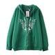 thumbnail image 3 of Sudadera con capucha oscura hip-hop gótica Harajuku Y2k con cremallera para hombres y mujeres, chaqueta deportiva informal Harajuku, 3 of 5