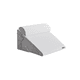 thumbnail image 1 of Almohada Cojín Anti reflujo Grande Lab.G Gris, Blanco, 1 of 5