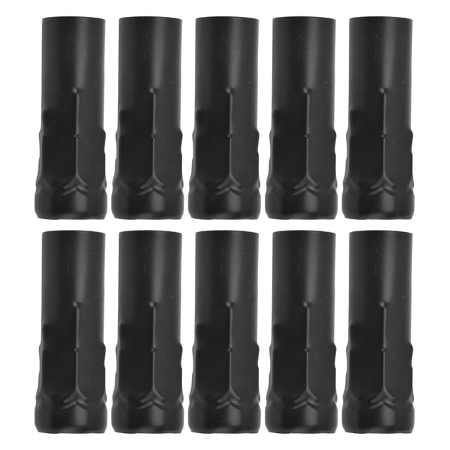 Candle Lamp Holder Tube, Candle Holder Sleeve Electroplating Process For Lighting DIY Black