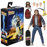 Movie Back To The Future Marty Mcfly w Guitar 7" Action Figure Ultimate Toy