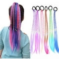 thumbnail image 4 of Wig Ponytail for Girls - Elastic Twisted Braided Hair Accessory, 4 of 24