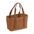 thumbnail image 4 of Cesta tejida a mano, cesta de picnic multifuncional para compras, balcón Pequeño, 4 of 8
