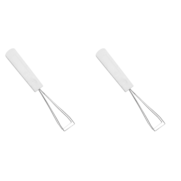 Extractor Tapas Teclas Teclado 2 en 1 Herramienta para Quitar Ejes () Blanco